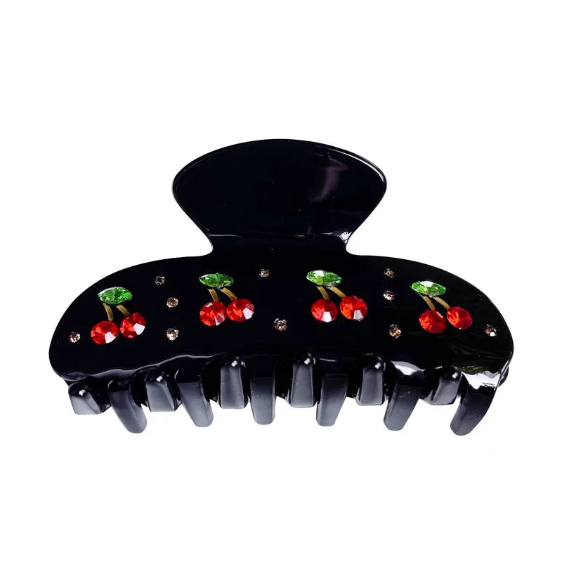 Spinka do włosów z kokardką dla kobiet i dziewcząt z octanu