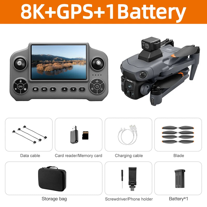 Xiaomi Mijia V918 3S Dron GPS 8K Profesjonalna kamera lotnicza FPV RC Składany.
