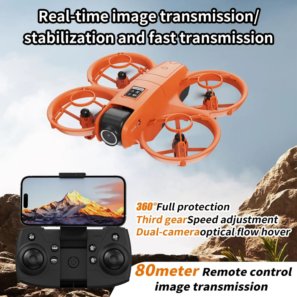 Lenovo YL3 HD Dron z podwójną kamerą do fotografii lotniczej 5G WIFI Silnik bezszczotkowy Zdalne sterowanie Optyczny przepływ Hover UAV Zabawka