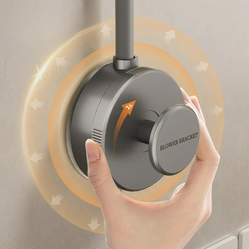 Pevný stojan na fén s prísavkou.