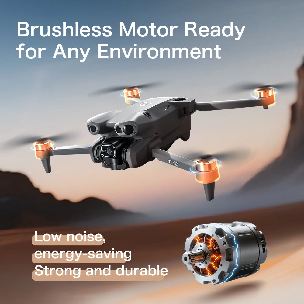 Xiaomi Mijia GT50 Drone Professional 8K HD Camera 5G Brushless Motor Aerial Photography Optical Flow z ekranem RC Quadcopter