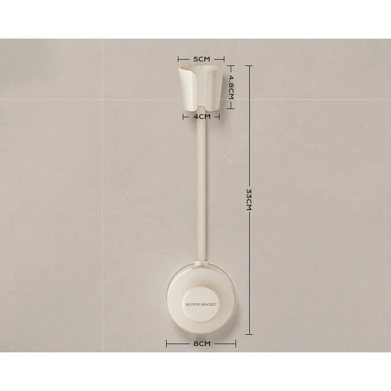 Pevný stojan na fén s prísavkou.