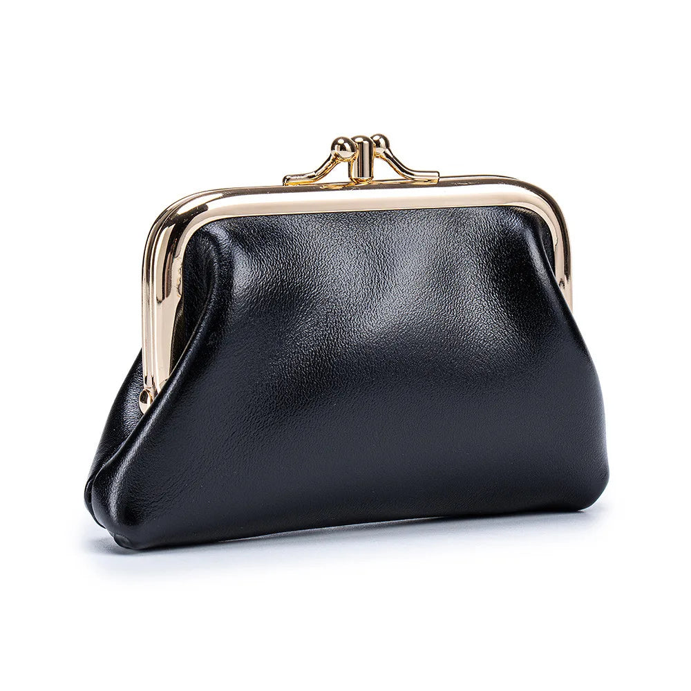 Portmonetka dla kobiety ze skóry w stylu retro ,monety, karty, klucze