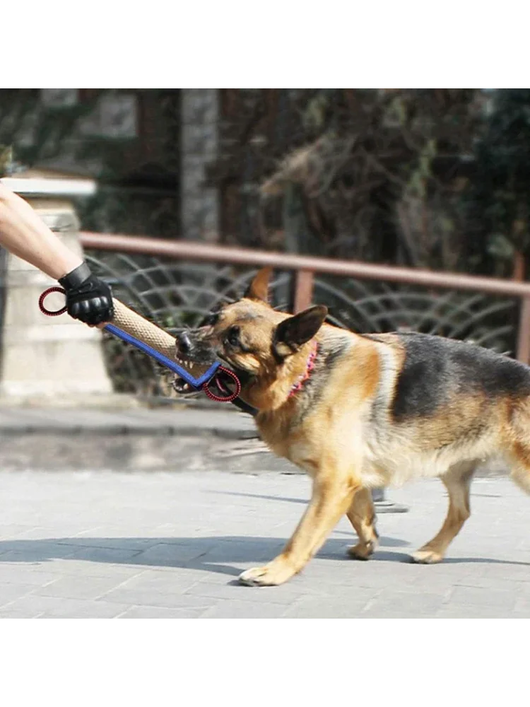 Jutové hryzátko na nácvik vytrhávania stoličiek.