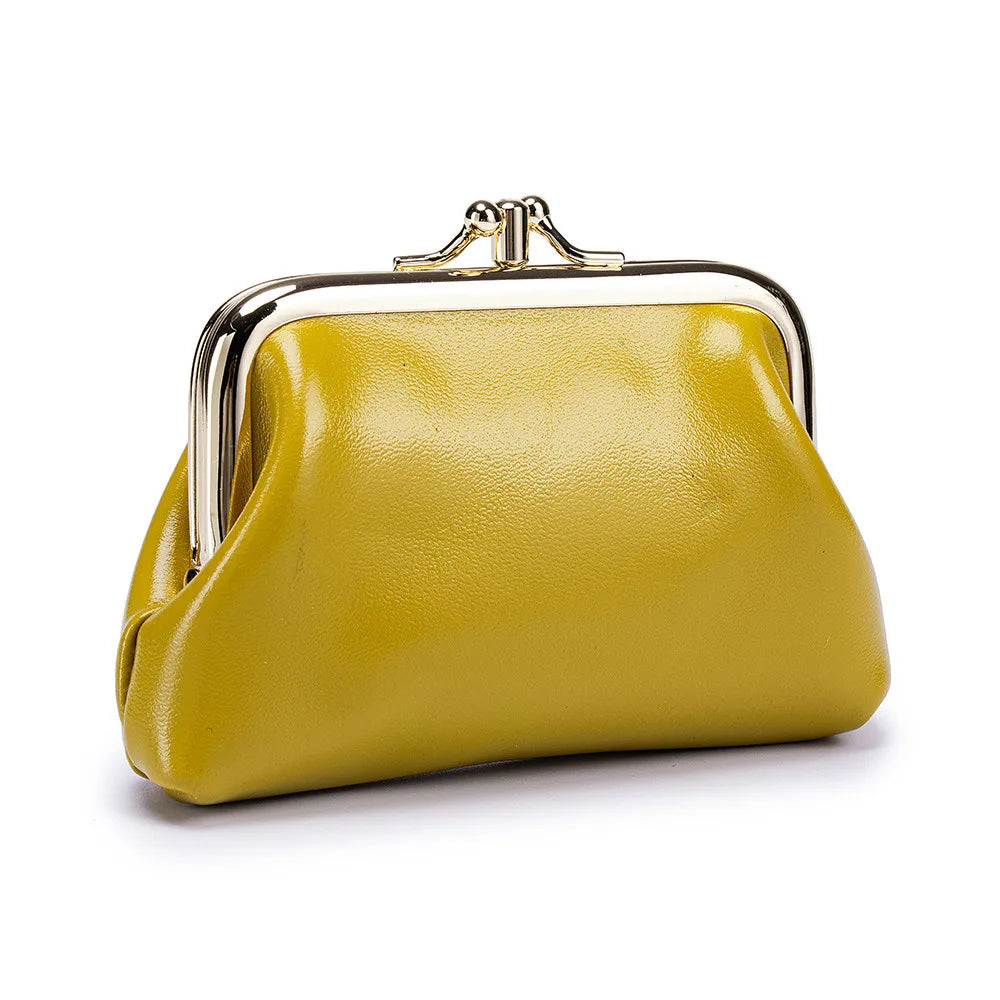 Portmonetka dla kobiety ze skóry w stylu retro ,monety, karty, klucze