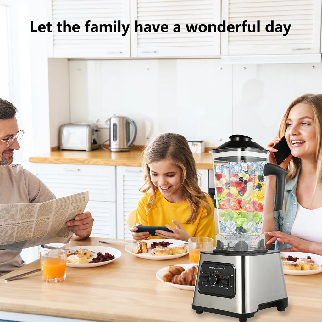 Mocny blender o mocy 6000 W, sokowirówka, urządzenie do koktajli