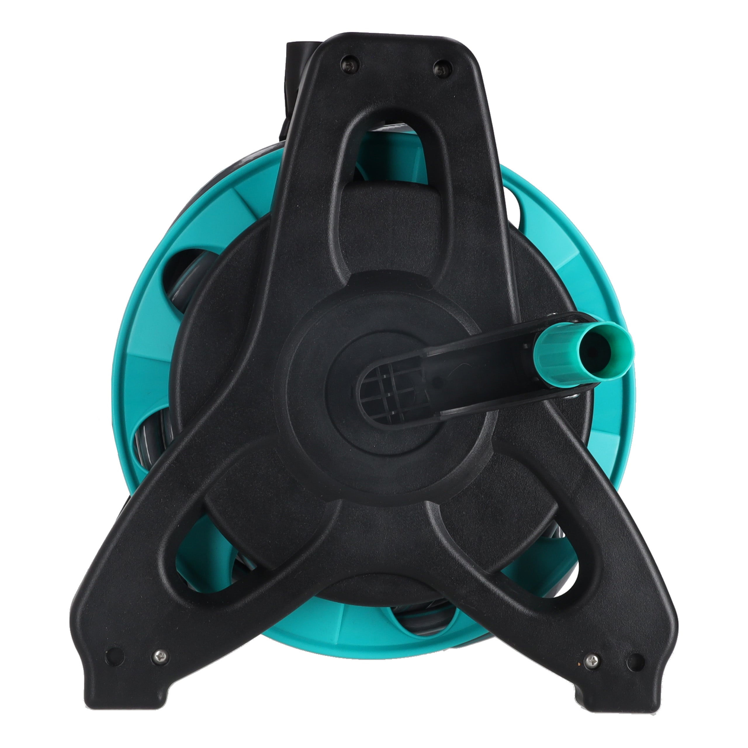 Wąż ogrodowy na bębnie stojaku LUARO pistolet zraszacz zwijacz 30m