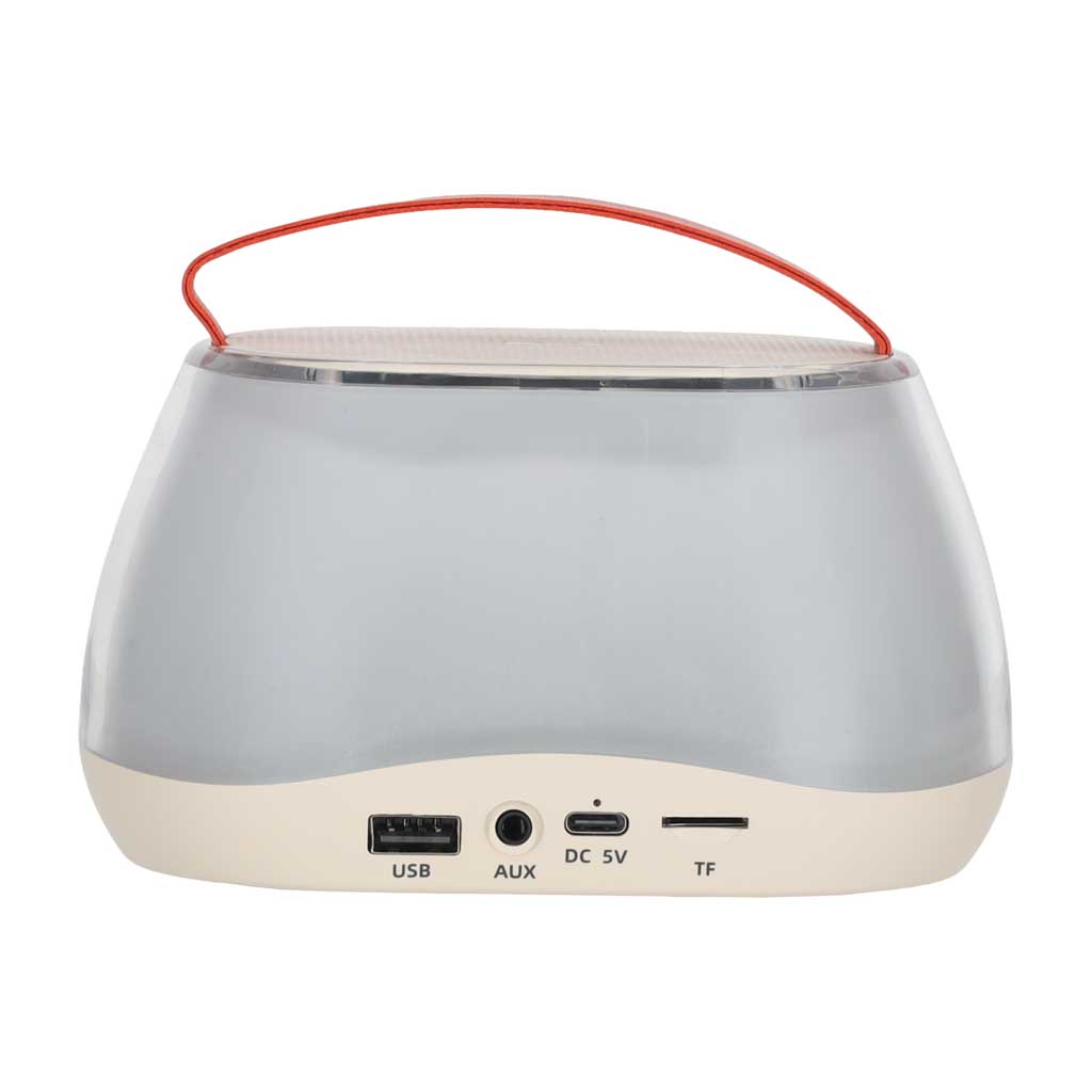 Zestaw do karaoke głośnik Bluetooth LED RGB 2 mikrofony USB