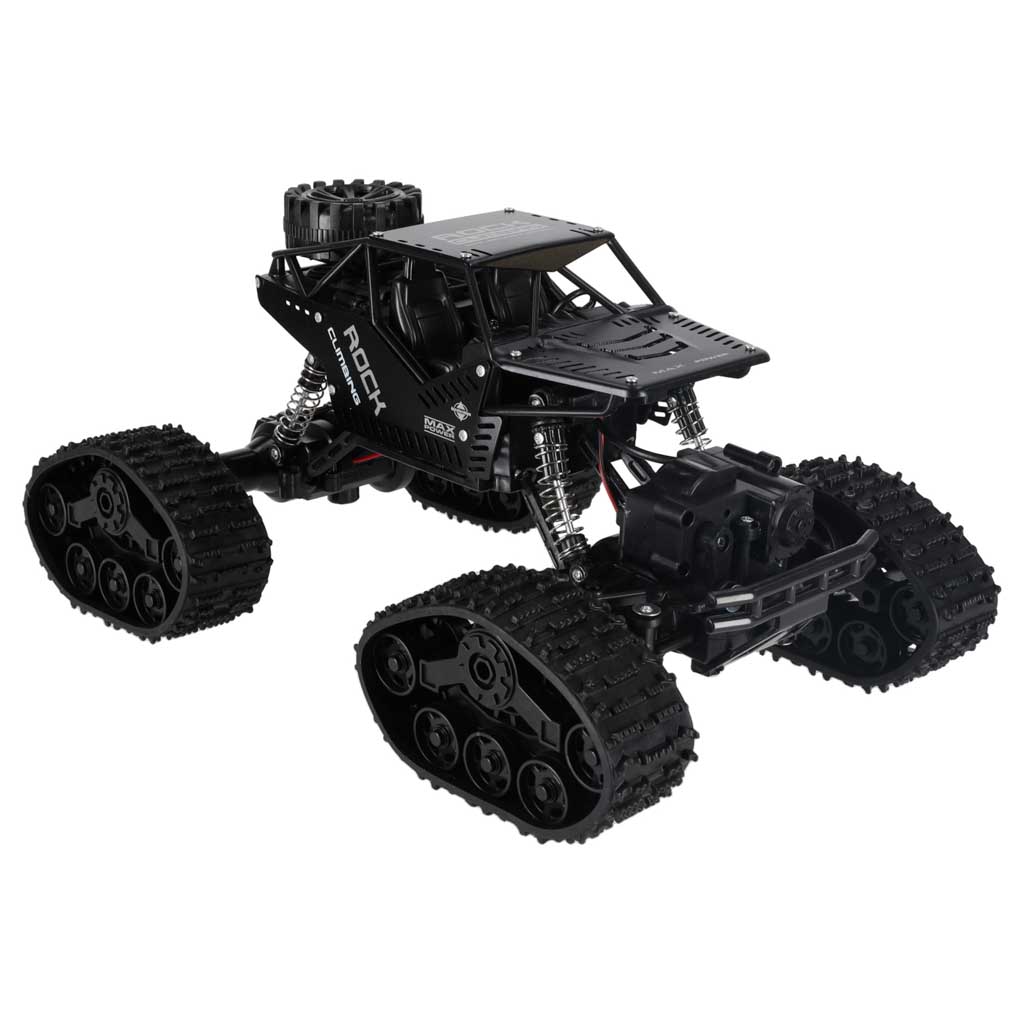 Diaľkovo ovládané auto RC Rock Crawler 4x4 LHC012 auto 2v1 čierne