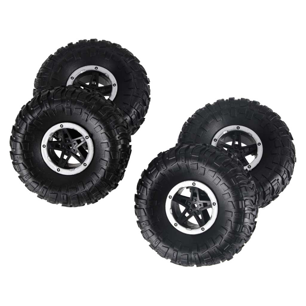 Samochód zdalnie sterowany na pilota RC Rock Crawler 4x4 LHC012 auto 2w1 czarny