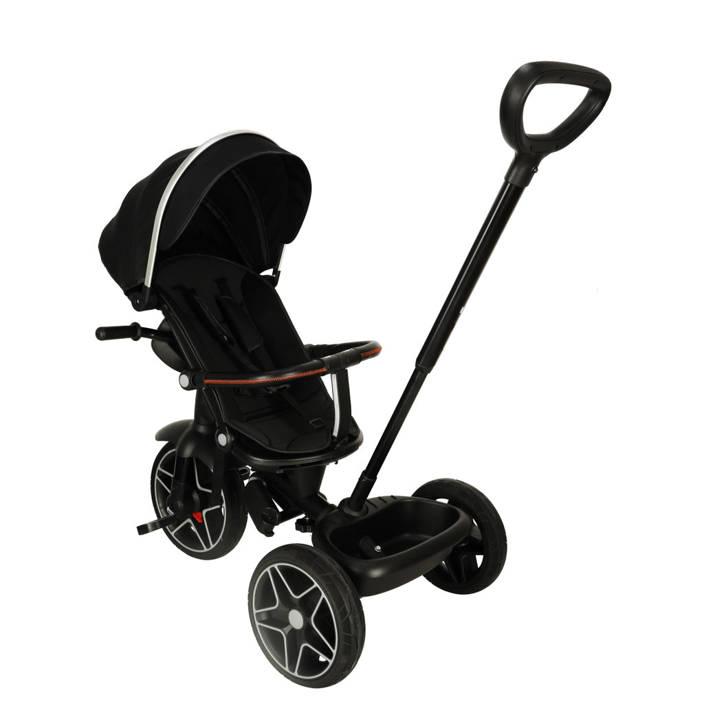 Rowerek trójkołowy TRIKE FIX Elite 2w1 rower spacerówka 6w1 czarny