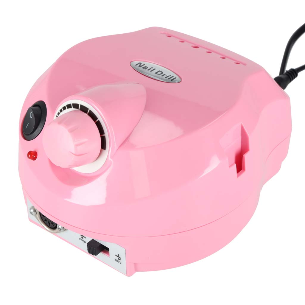 Frezarka do paznokci elektryczna 65W manicure pedicure 6 końcówek frezy