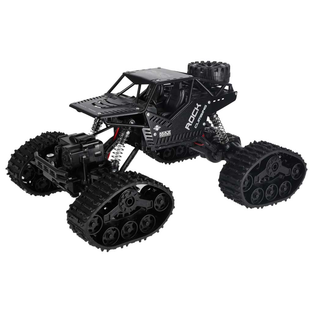 Diaľkovo ovládané auto RC Rock Crawler 4x4 LHC012 auto 2v1 čierne