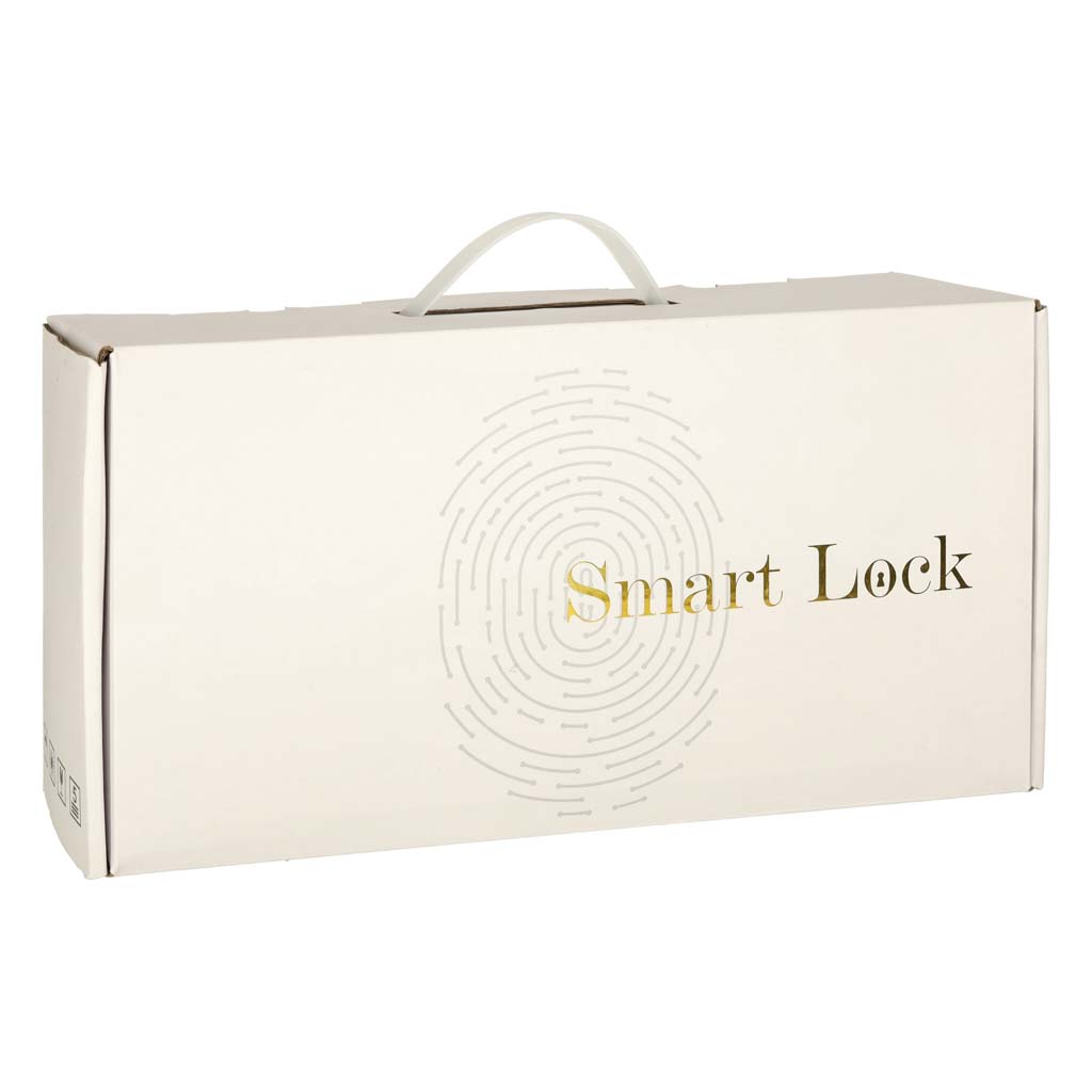 SMART elektronický zámok dverí, inteligentná kľučka, kód, odtlačok prsta, Bluetooth