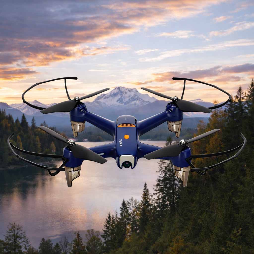 RC dron Syma X31, HD kamera 2,4 GHz GPS 5G