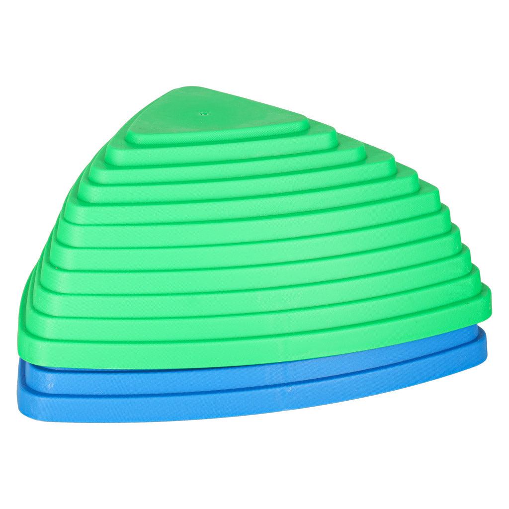 Senzorická dráha, riečne kamene na tréning rovnováhy, podlaha je z lávy, hra 11 prvkov, farebné