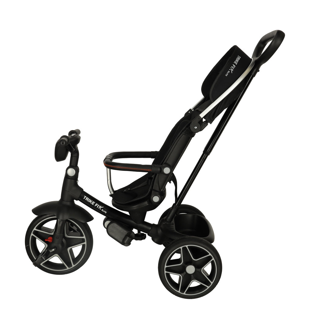 Rowerek trójkołowy TRIKE FIX Elite 2w1 rower spacerówka 6w1 czarny